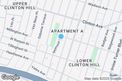 Map image of the property - 172 Seymour Ave