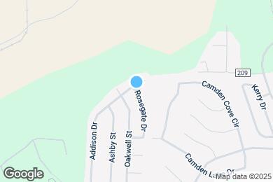 Map image of the property - 108 Rosegate Dr