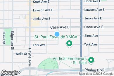 Map image of the property - 734 Sims Ave