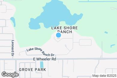 Map image of the property - 1464 Lake Shore Ranch Dr