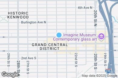 Map image of the property - 2350 1st Ave N