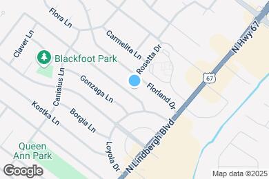 Map image of the property - 725 Bellarmine Ln
