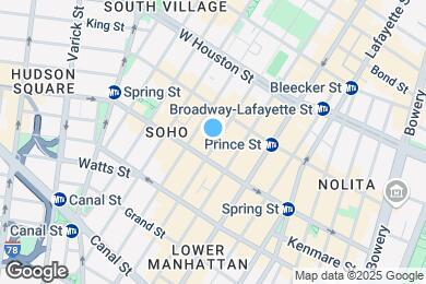 Map image of the property - 95 Greene St