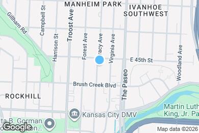 Map image of the property - 4511 Tracy Ave
