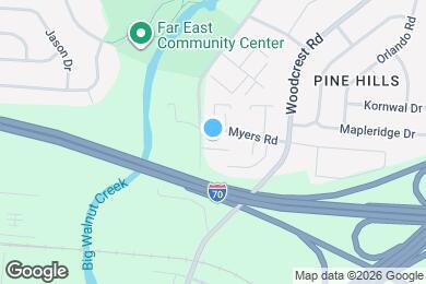 Map image of the property - 4927 Myers Rd