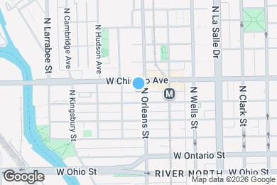 Map image of the property - 340 W Superior St