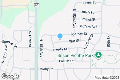 Map image of the property - 15312 Wirt St