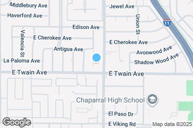 Map image of the property - 3672 Madrid St
