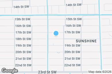 Map image of the property - 3908 18th St SW