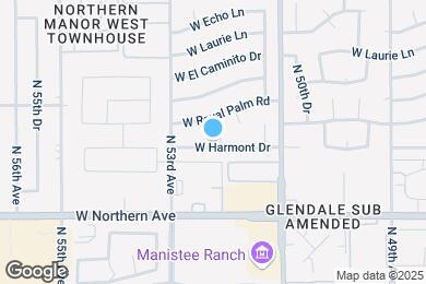 Map image of the property - 5220 W Harmont Dr