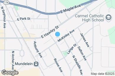Map image of the property - 600 McKinley Ave