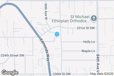 Map image of the property - 23205 89th Ave W