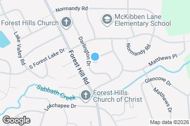 Map image of the property - 1155 Darlington Dr