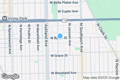 Map image of the property - 3855 N Greenview Ave