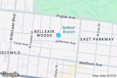 Map image of the property - 2024 Jefferson Ave