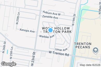 Map image of the property - 7508 N 22nd St