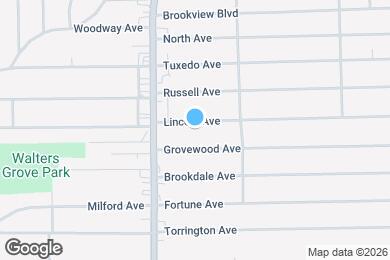 Map image of the property - 3415 Lincoln Ave