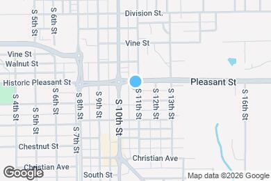 Map image of the property - 847 S 11th St