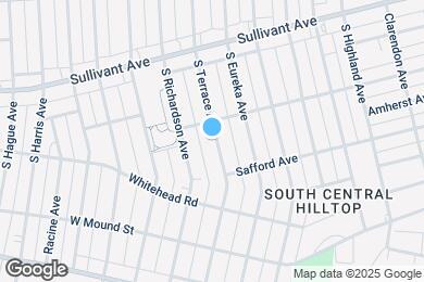 Map image of the property - 633 S Terrace Ave