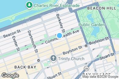 Map image of the property - 64 Commonwealth Ave