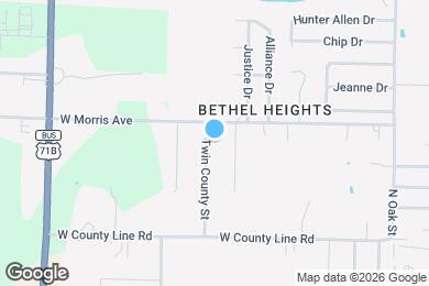 Map image of the property - 3231 Twin County