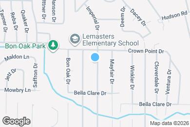 Map image of the property - 10187 Imperial Dr