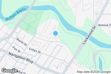 Map image of the property - Lockwood on Buffalo Bayou