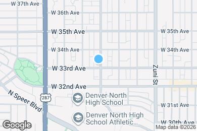 Map image of the property - 3305 N Clay St