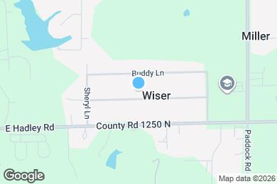 Map image of the property - 7188 E Wiser Ave