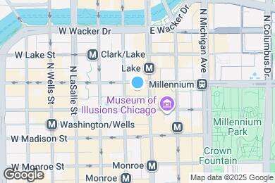 Map image of the property - 19 W Randolph St