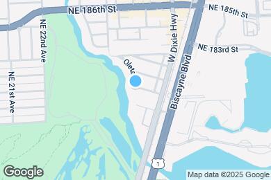 Map image of the property - 2500 NE 181st St
