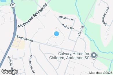 Map image of the property - Sylvara Anderson 55+ Active Adult Living
