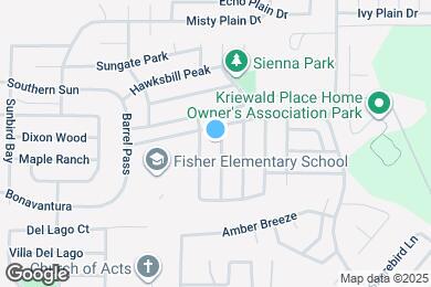 Map image of the property - 3418 Palmetto Pass