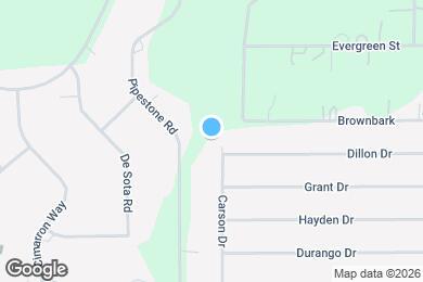 Map image of the property - 1035 Carson Dr