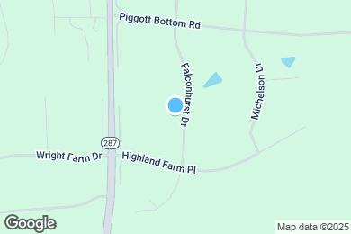 Map image of the property - 16821 Falconhurst Dr