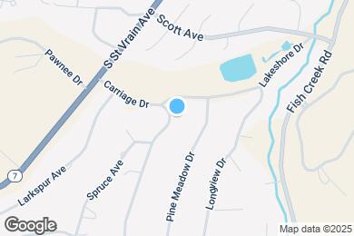 Map image of the property - 2220 Carriage Dr