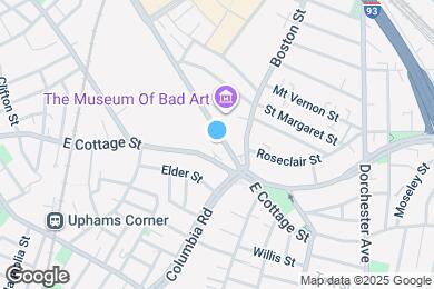 Map image of the property - 1277 Massachusetts Ave