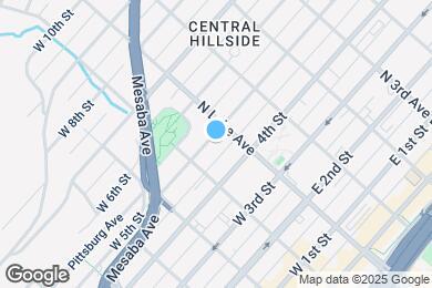 Map image of the property - 14 W 5th St