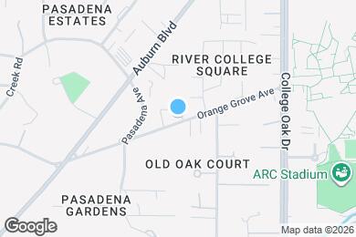 Map image of the property - Orange Grove Apartments