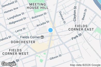 Map image of the property - 1463 Dorchester Ave