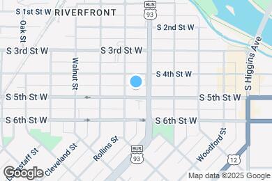 Map image of the property - 528 S 5th St W