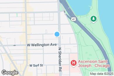 Map image of the property - 3020 N Sheridan Rd