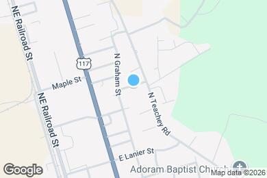 Map image of the property - 412 Jordan St