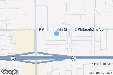 Map image of the property - 1456 E Philadelphia St