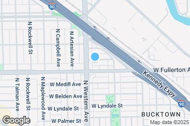 Map image of the property - 2341 W Montana St