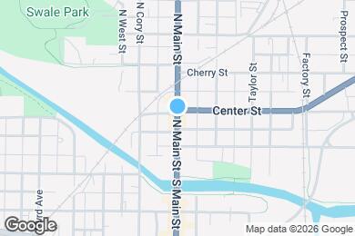 Map image of the property - 227 1/2 N Main St