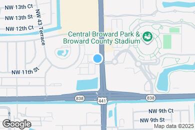 Map image of the property - 1106 NW 40th Ter