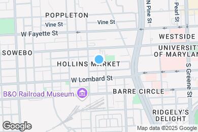 Map image of the property - 865 Hollins St