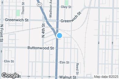 Map image of the property - 435 N 5th St