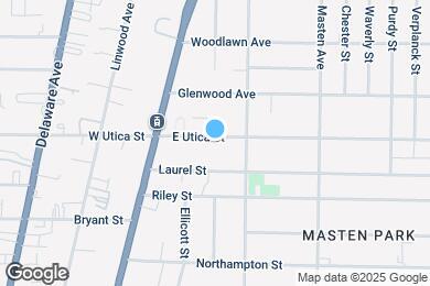 Map image of the property - 57 E Utica St